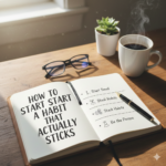How to Start a Habit That Actually Sticks