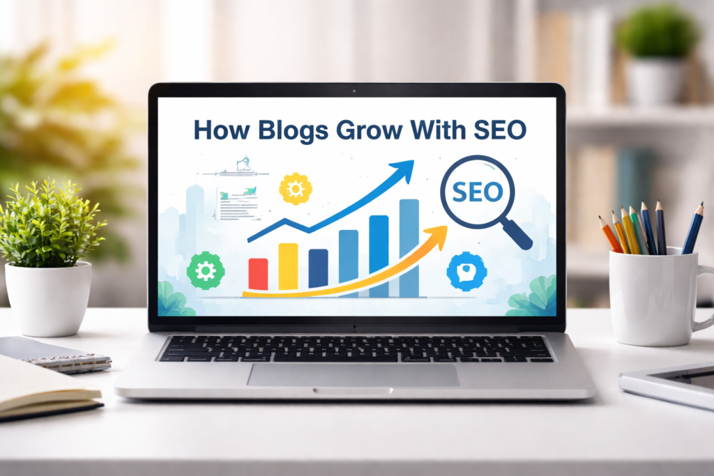 how blogs grow with SEO